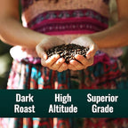 Natural Force - Organic Clean Coffee Dark, Mold & Mycotoxin Free, Lab Tested for Toxins & Purity, Low Acidity, Incredible Taste & Aroma, Founder's Select Whole Bean Dark Roast, 12 oz
