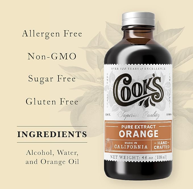 Cook's Organic Chocolate Extract 4 oz