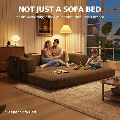 MoonSpeak 78.8''Sleeper Couch Bed - Image 9