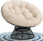 Bme 40" Ergonomic Wicker Papasan Chair by Bme