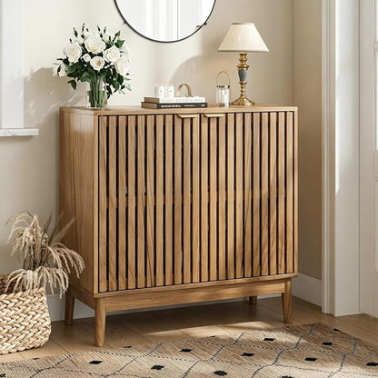 Kiasthome Wooden Sideboard Buffet Cabinet by KiasthomeModernFurniture
