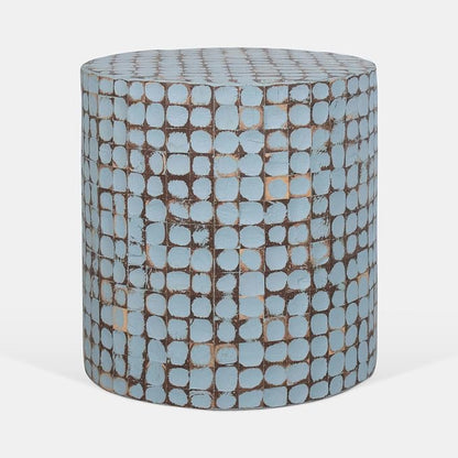 East at Main Boho Side Table Nightstand, Handcrafted Accent Furniture - Image 3
