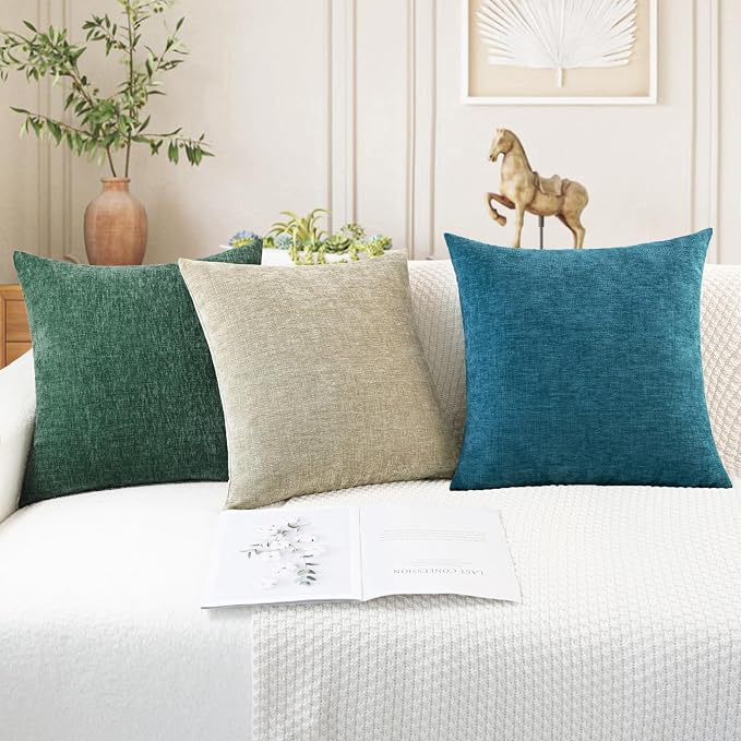 CaliTime Decorative Couch Throw Pillow Covers 26 X 16 Inches Light Taupe | Pack - Image 5