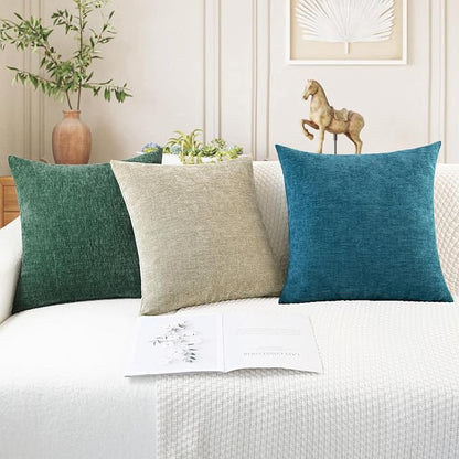 CaliTime Decorative Couch Throw Pillow Covers 26 X 16 Inches Light Taupe | Pack - Image 5