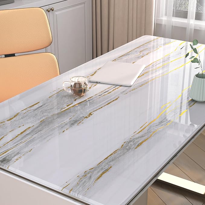 LaCheery 157"x24" Marble Countertop Peel and Stick Wallpaper by LaCheery