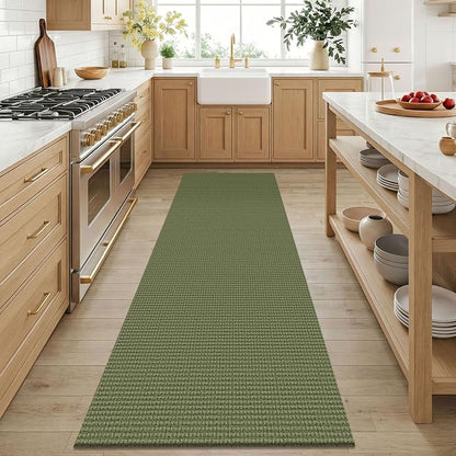 KOZYFLY 3x6 Washable Runner Rug, Non Slip Wide Runners - Image 2