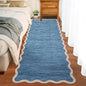 GarveeHome Scalloped Washable Runner Rugs 2x6 Non Slip Kitchen Rugs by GarveeHome