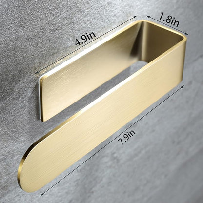 Taozun Adhesive Towel Rack/Hand Towel Holder, Stainless Steel Brushed Towel Ring - Image 5