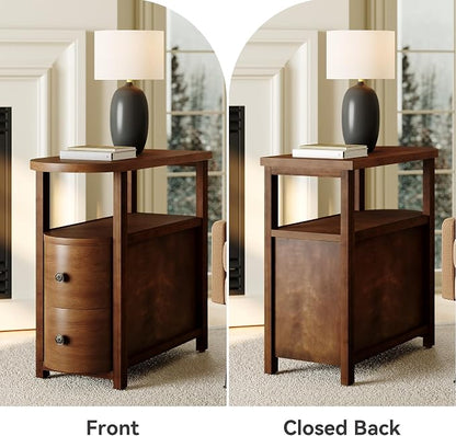 LITTLE TREE Solid Wood End Table Set 2 - Image 6