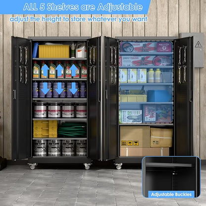 SUXXAN Heavy Duty Metal Storage Cabinet - Image 5