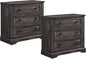 T4TREAM 32" Farmhouse Nightstand by T4TREAMFurniture