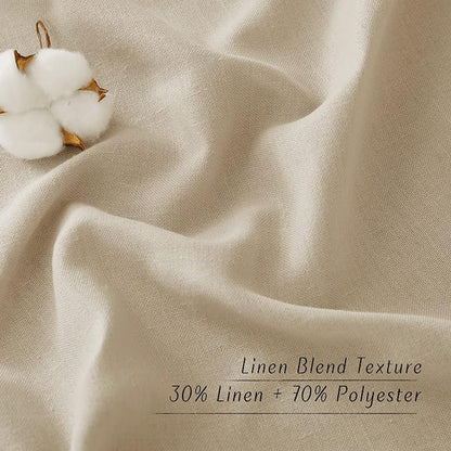 NICETOWN Thick Flax Linen Curtains - Image 4