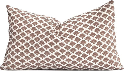Crumbs Home Modern Farmhouse Fall Linen Indoor Outdoor Lumbar Pillow Cover Only by CRUMBSHOME