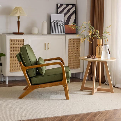 Karl home Accent Chair Mid-Century Modern Chair - Image 5