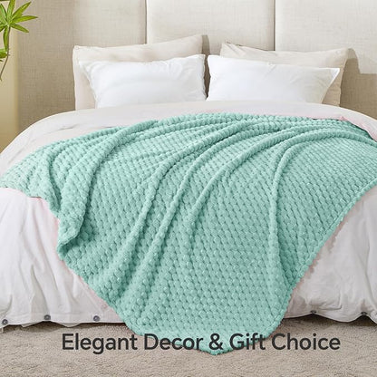 BEDELITE Haze Blue Twin Blanket - Image 7