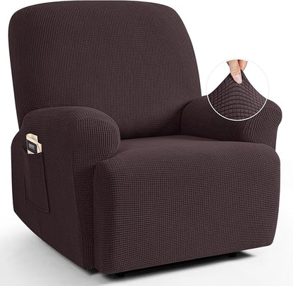 TAOCOCO Oversized Recliner Chair Covers, 1 Seater Streach Recliner Covers Soft by TAOCOCO