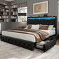 LARMACE King Size Bed Frame by LARMACE