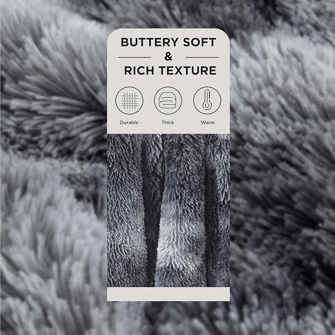 Bedsure GentleSoft Fluffy King Size Blanket - Image 2
