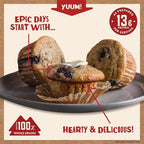 Kodiak Cakes Muffin Mix, Blueberry, 14 Ounce, Pack of 6