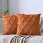 Set of 2 Soft Moroccan Throw Pillow Covers 20x20 Inch Plush Boho Decorative by Cozoomy