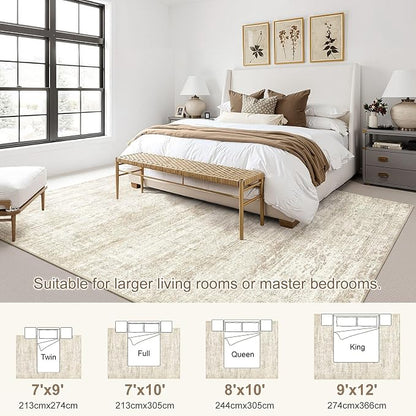UERMEI 9x12 Washable Area Rug - Image 3