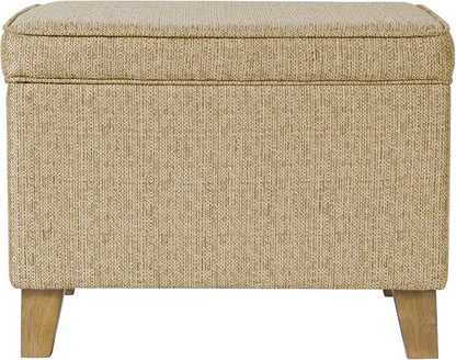 Homepop Home Decor | Medium Square Storage Ottoman by HomePop