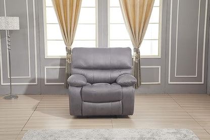 Betsy Furniture Microfiber Reclining Sofa Couch Set Living Room Set 8007 - Image 5