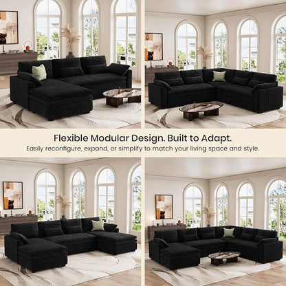 Belffin Large Modular Sectional Sofa - Image 9