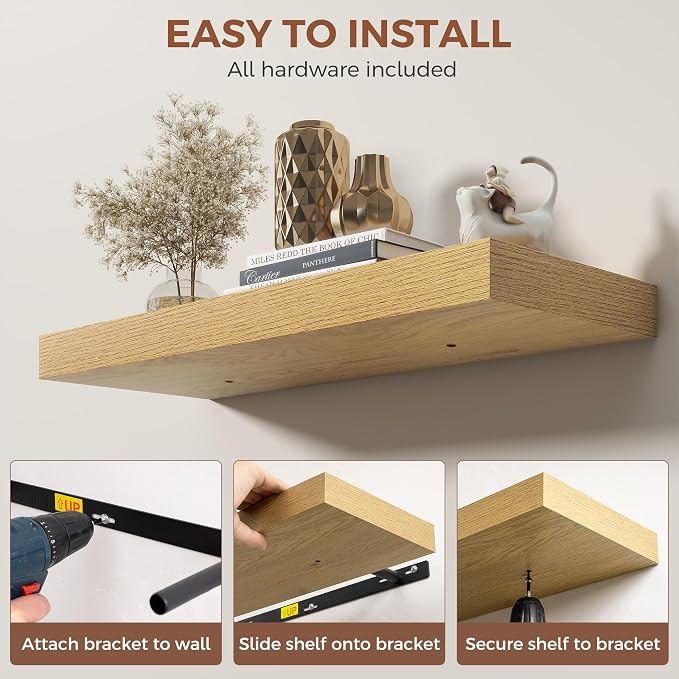 Dreamland 40 Inch Floating Shelves - Image 5