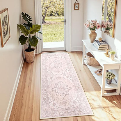 RELEANY Washable Area Rug, Runner 2'x6', Water Repellent, Pet Friendly - Image 3
