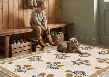 4x6 Covered Outdoor Patio Rug - Image 8