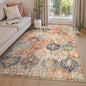 Lahome Moroccan Trellis Washable Area Rugs 5x7, 5x7 Area Rugs by Lahome