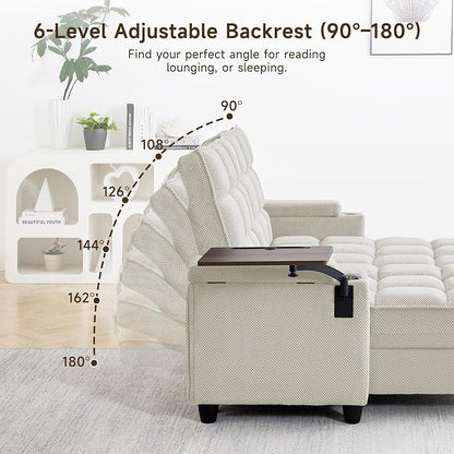 Auvsoce 71" Loveseat Recliner Chair - Image 7