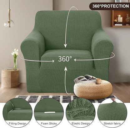 U-NICE HOME Stretch Couch Cover Slipcover - Image 3