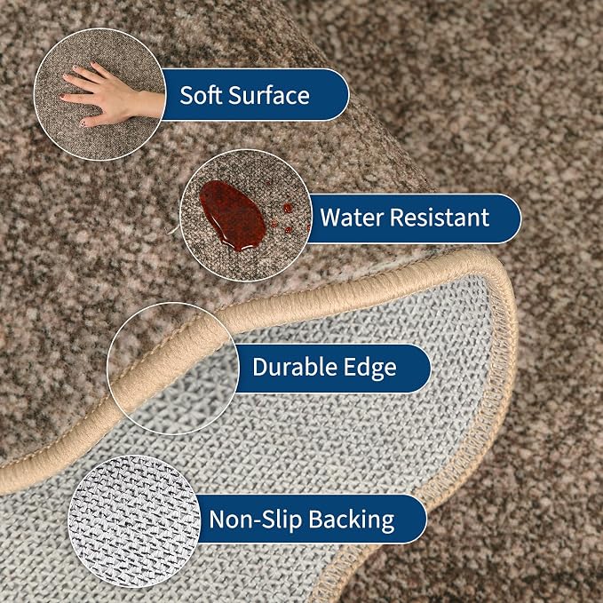 GarveeHome Scalloped Washable Rugs - Image 2