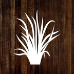MAGJUCHE Grass Stencil 6 Inches, Reusable Grass Stencil for Painting DIY Crafts Decor