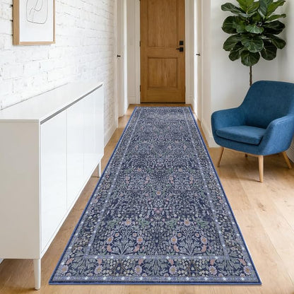 Washable 2'6" x 10' Runners for Hallways, Non Slip Long Floor Runner for Kitchen - Image 2