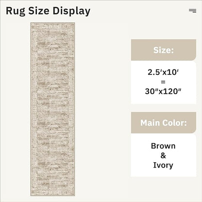 Soalmost Hallway Runner Rug 2'6"x10' Non-Slip Runners - Image 5