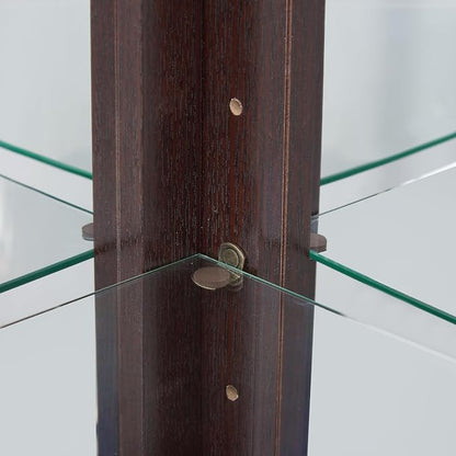 Glass Corner Display Cabinet - Image 6