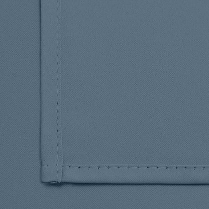 Yakamok Room Darkening Curtains 42x72 inch Length Stone Blue-Living Room | 2 - Image 6
