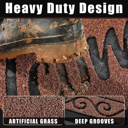 Yimobra Welcome Mat, Heavy Duty Sturdy Door Mats - Image 2