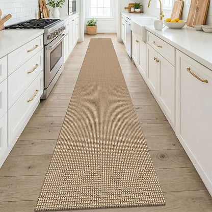 KOZYFLY Boho 2x14 Runners Rugs for Hallway, Long Washable Runner Rug, Woven Non - Image 2
