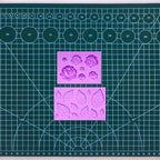 Rose Flower Fondant Molds, Flower and Leaves Silicone Molds, Cake Decoration Chocolate Molds for Cupcake Topper Candy Cookie Clay Crafting Projects Set Of 2