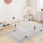 ROIL 7 Inch White Twin Bed Frame by ROIL