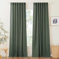 RYB HOME Sheer Curtains 102 inches, Extra Long Floor to Ceiling Curtains | Half by RYBHOME