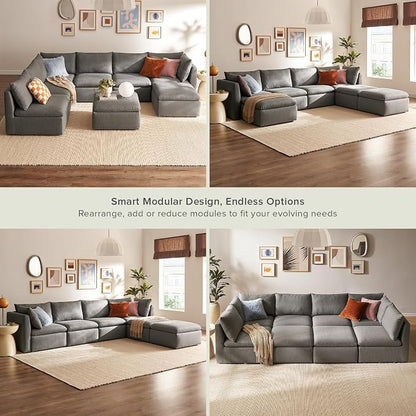 mopio Oversized Modular Sectional Sofa - Image 3