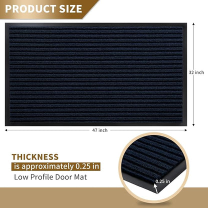 Yimobra Front Door Mat Outdoor Indoor Entrance, 100% Waterproof All-Season All - Image 2