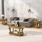 Solid Wood Coffee Table Set for Living Room, Coffee Table & 2 End Side Table by FGXJY