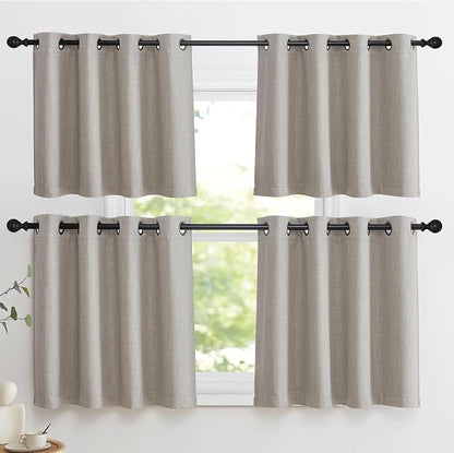 NICETOWN Linen Curtain Valances - Image 7