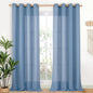 YoungsTex Extro Long Linen Curtains 102 Inch Length by YoungsTex